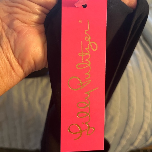 NWT Classic Black Lilly Pultzer Dress with gold buttons. Size XLG - Picture 9 of 9